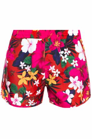 Floral motif swimming shorts, zdjęcie 1 Floral motif swimming shorts od Ami Alexandre Mattiussi